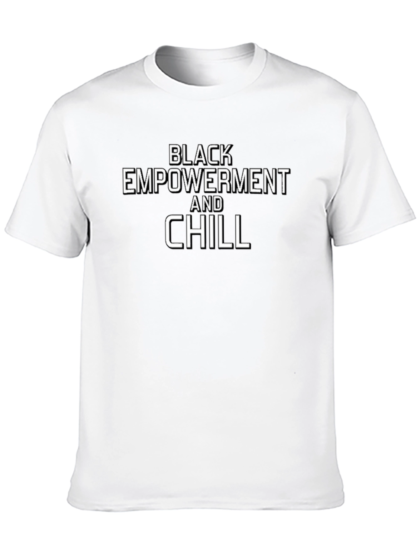 Black Empowerment & Chill Graphic T-Shirt