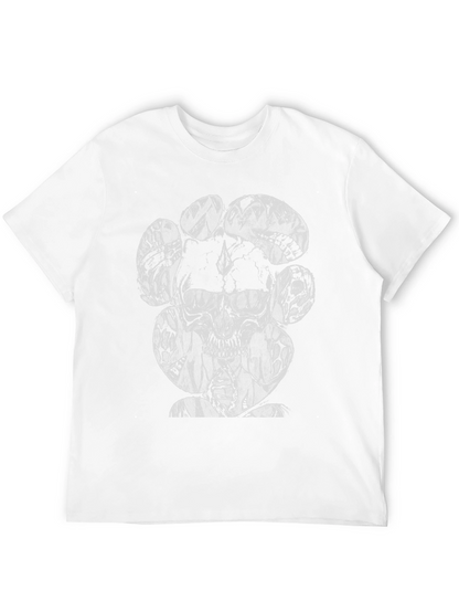 Skull & DNA Graphic Black T-Shirt