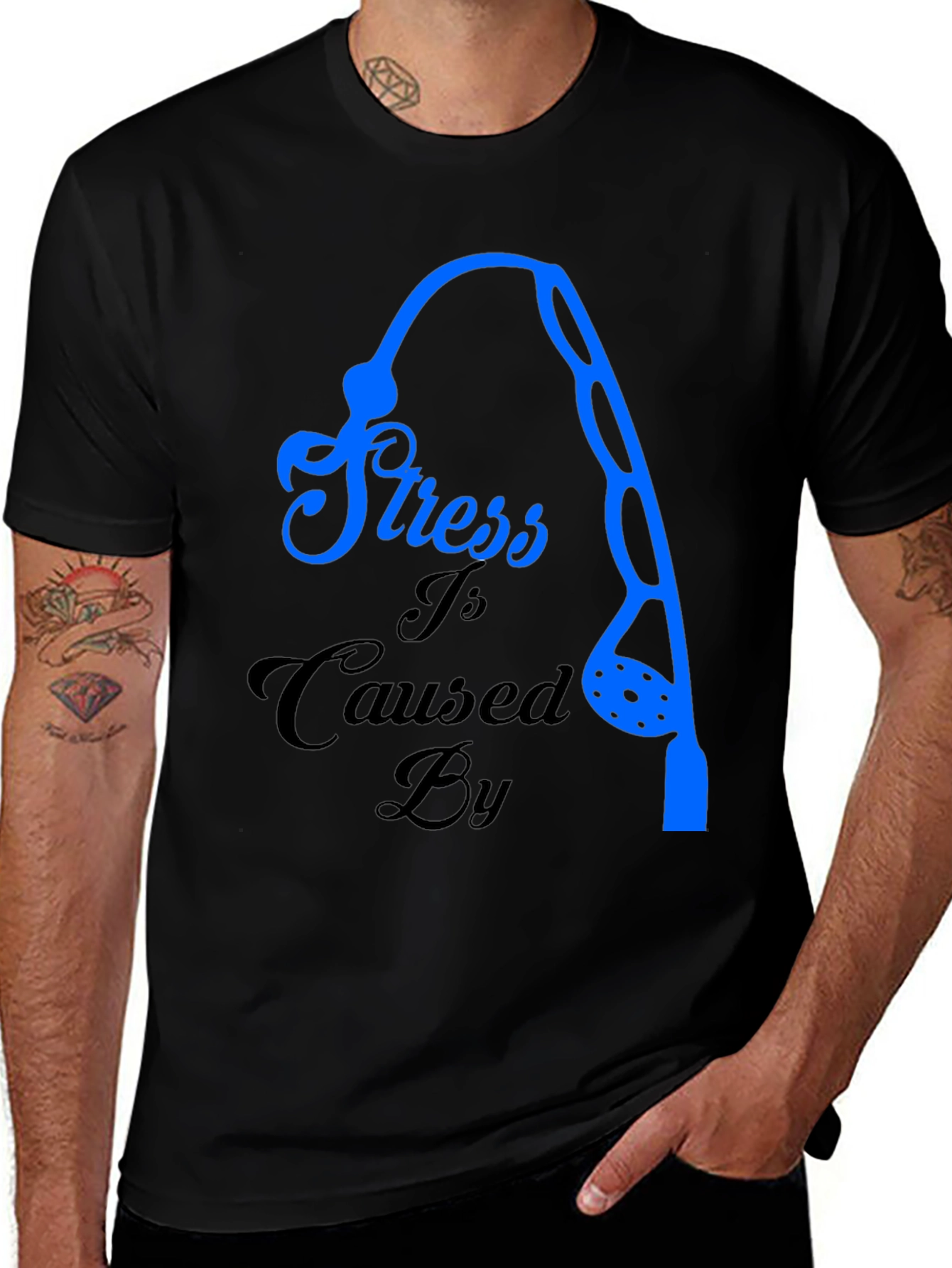 Stress Caused By Fishing T-Shirt