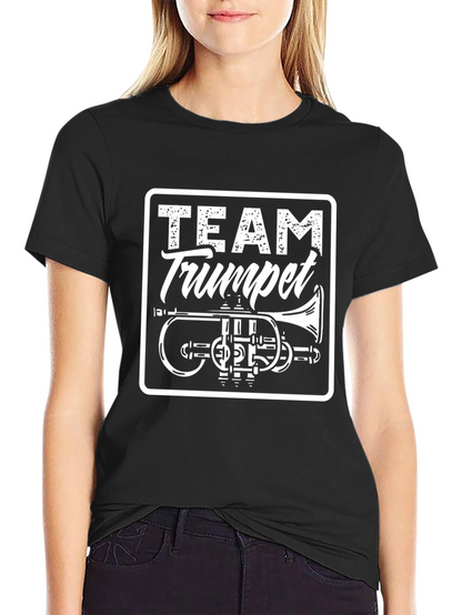 Team Trumpet T-Shirt - Music Lover Tee