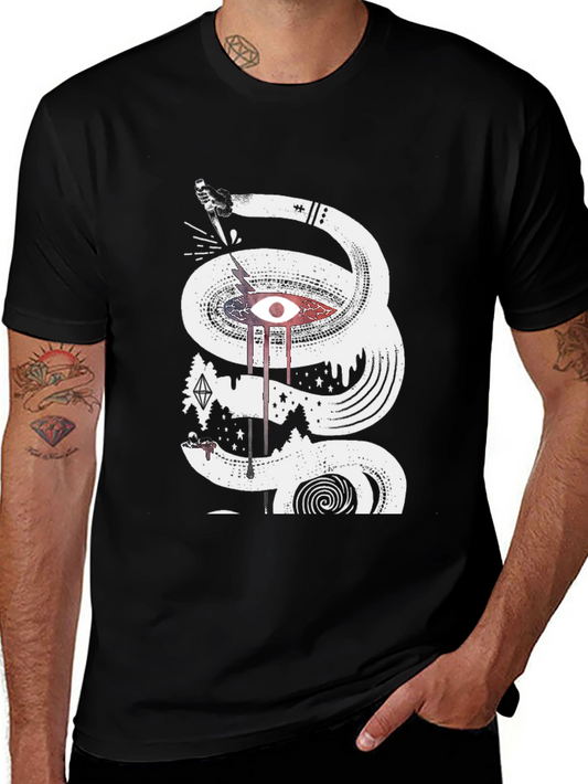 Eye & Serpent Graphic T-Shirt