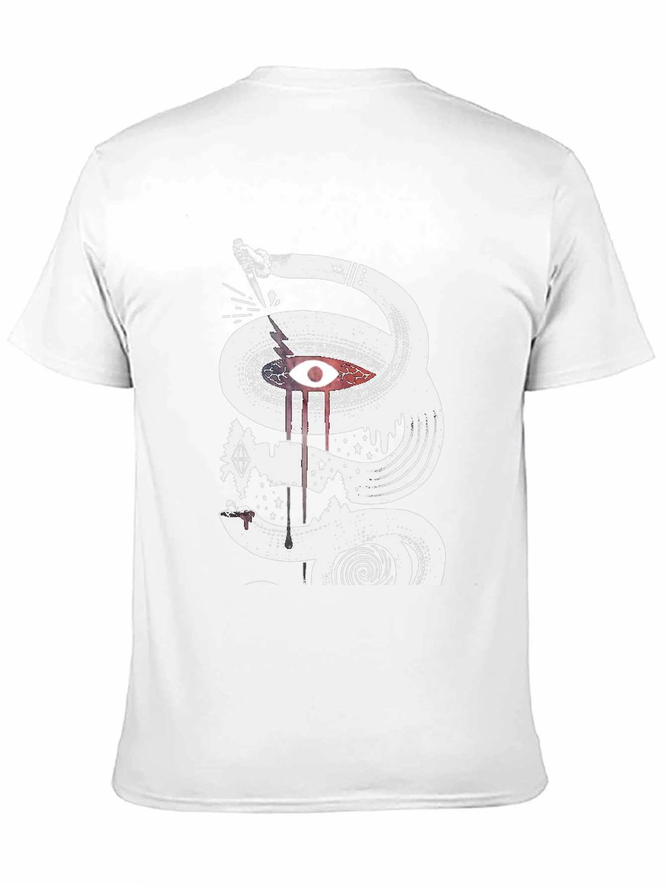 Eye & Serpent Graphic T-Shirt