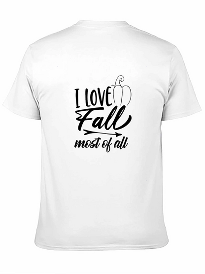 I Love Fall T-Shirt - Autumn Season Apparel