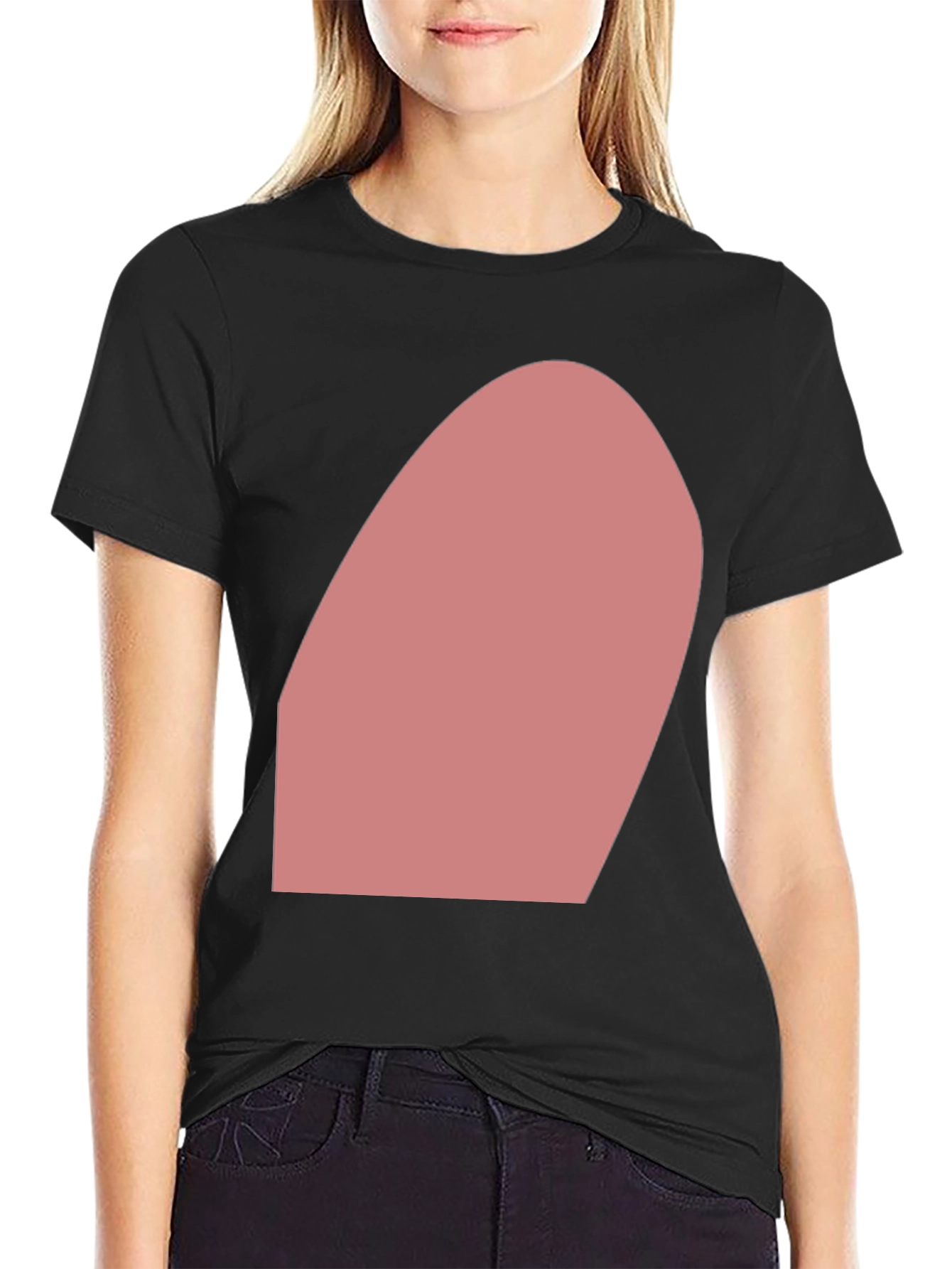 Stylish Black Graphic Tee