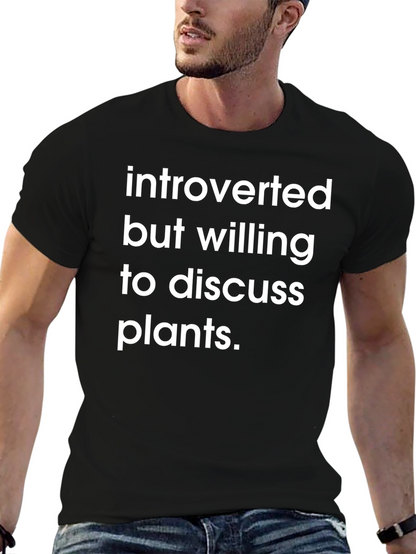 Introverted Plant Lover T-Shirt