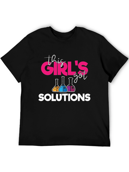 Girls Got Solutions Science T-Shirt