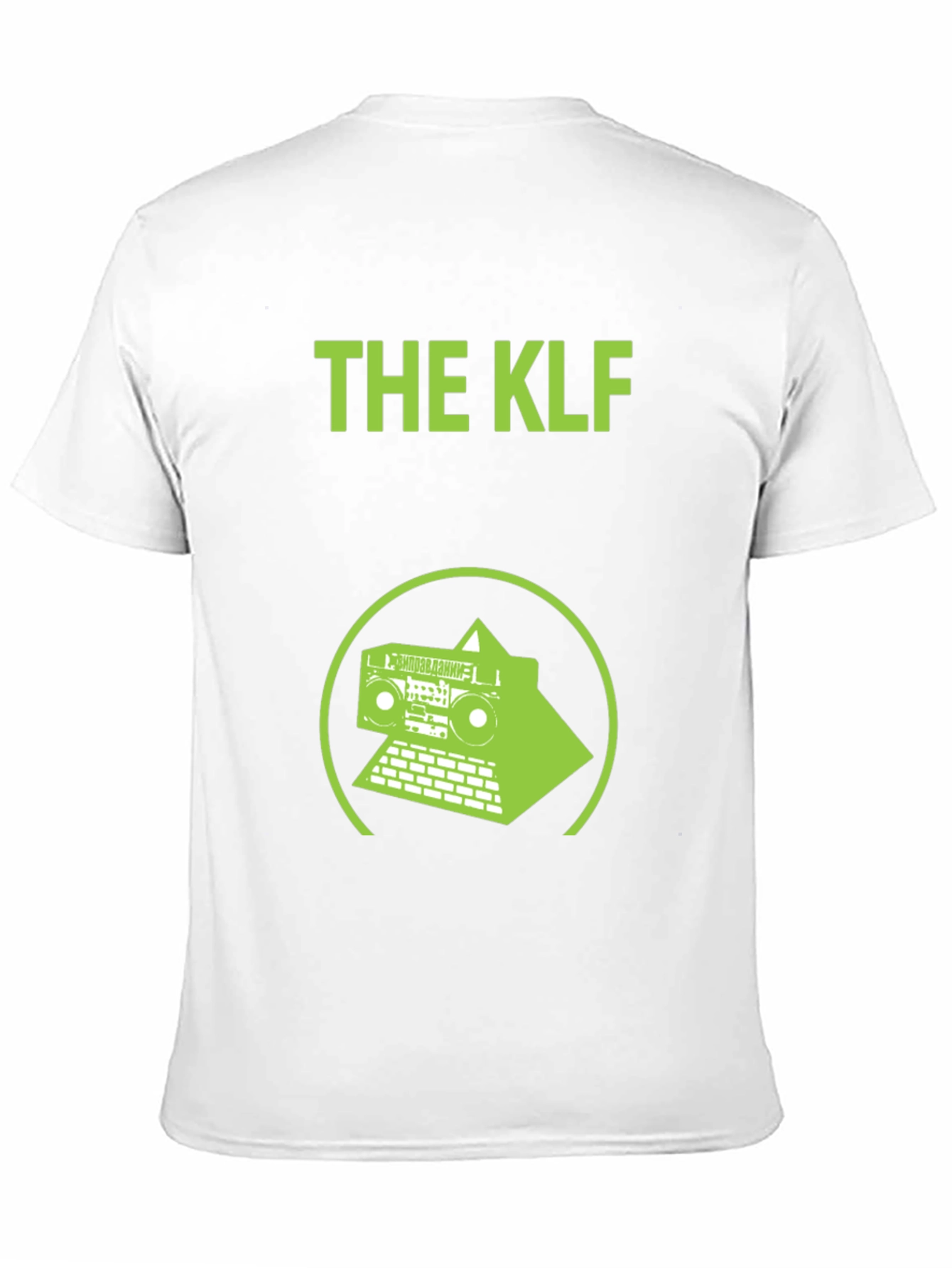 The KLF T-Shirt Boombox Pyramid Black Cotton Tee