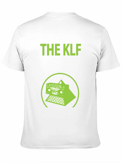 The KLF T-Shirt Boombox Pyramid Black Cotton Tee