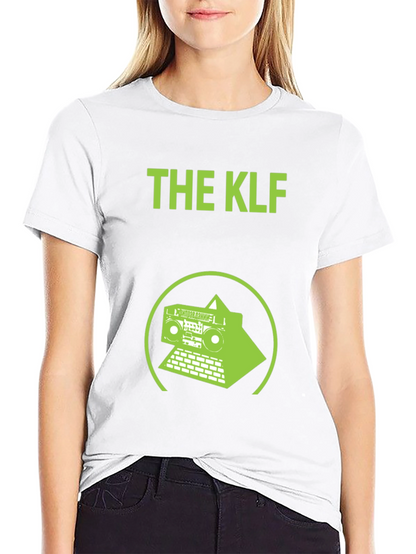 The KLF T-Shirt Boombox Pyramid Black Cotton Tee