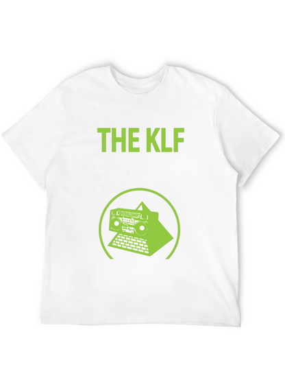 The KLF T-Shirt Boombox Pyramid Black Cotton Tee