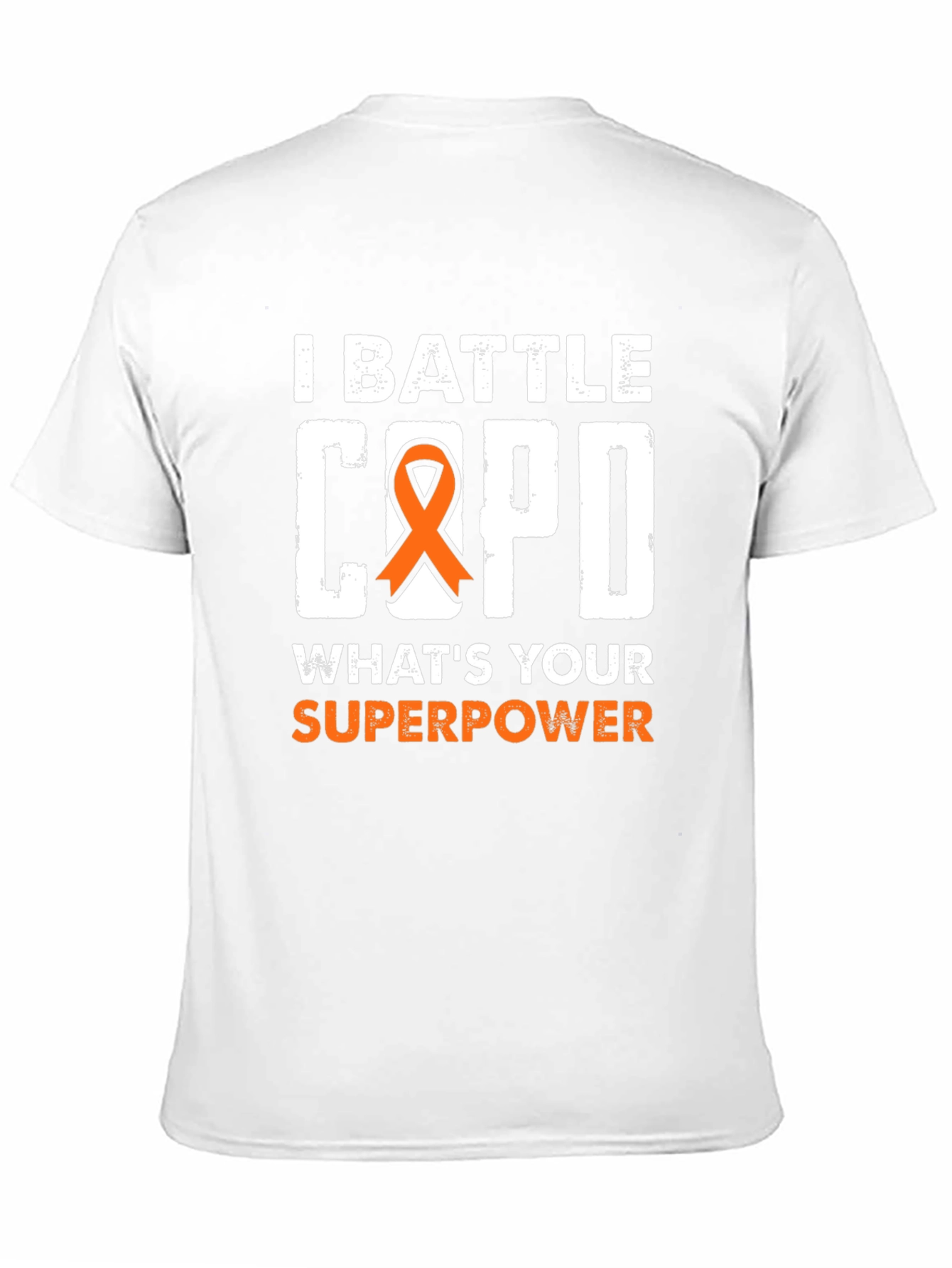 I Battle COPD T-Shirt: Superpower Awareness Tee