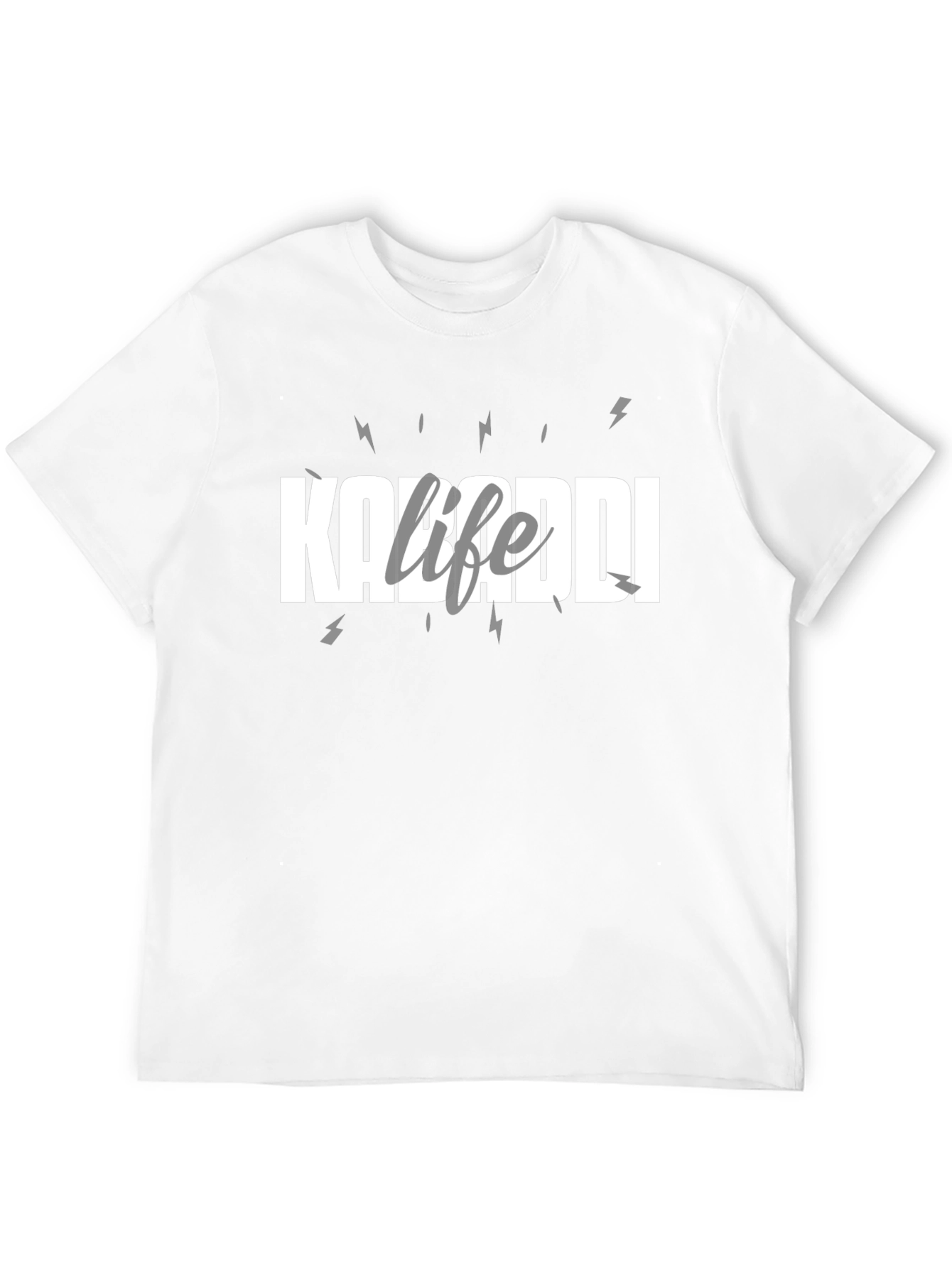 Kabaddi Life T-Shirt - Black Cotton Tee