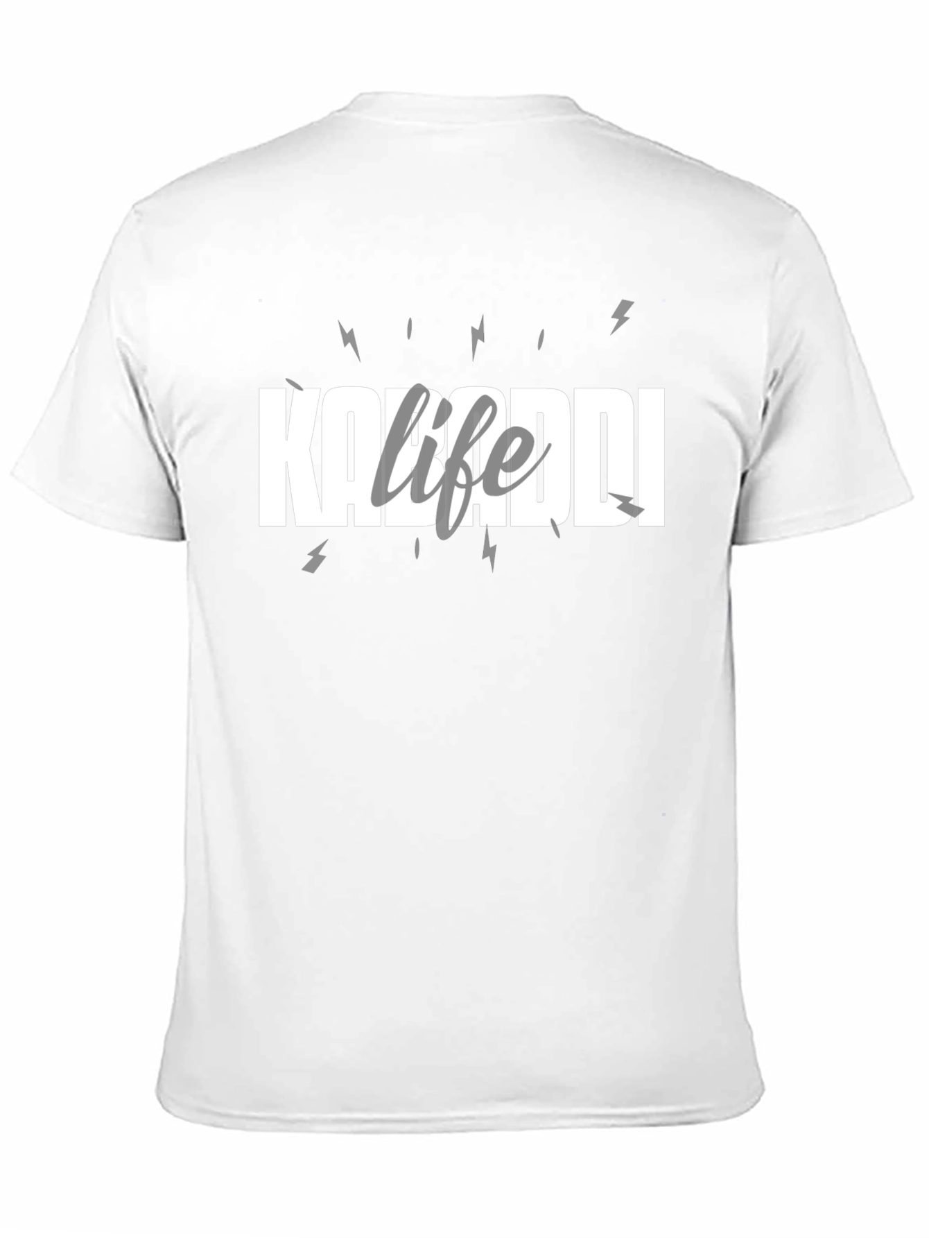 Kabaddi Life T-Shirt - Black Cotton Tee