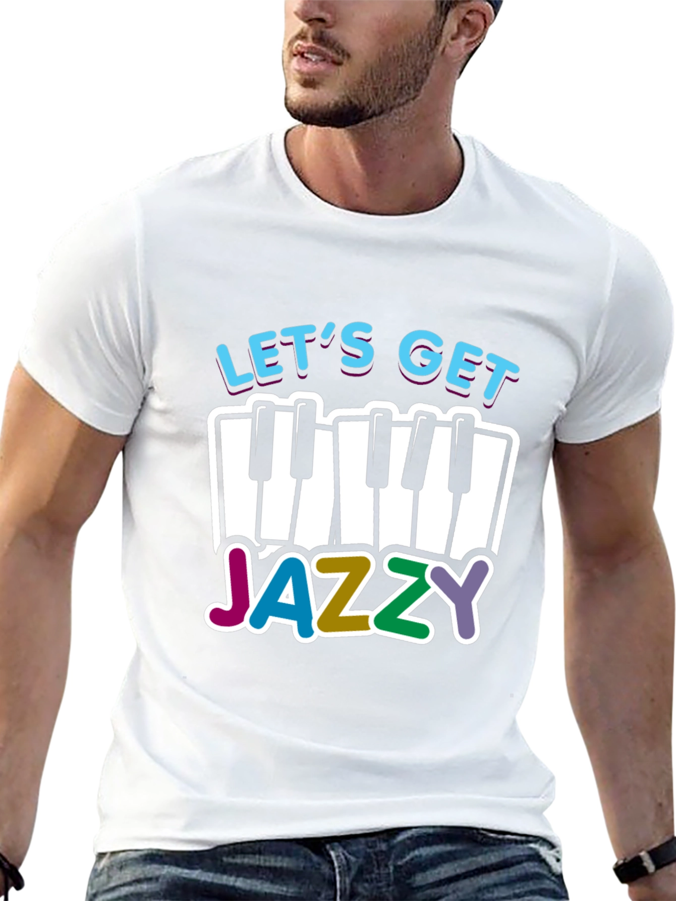 Lets Get Jazzy Graphic Tee