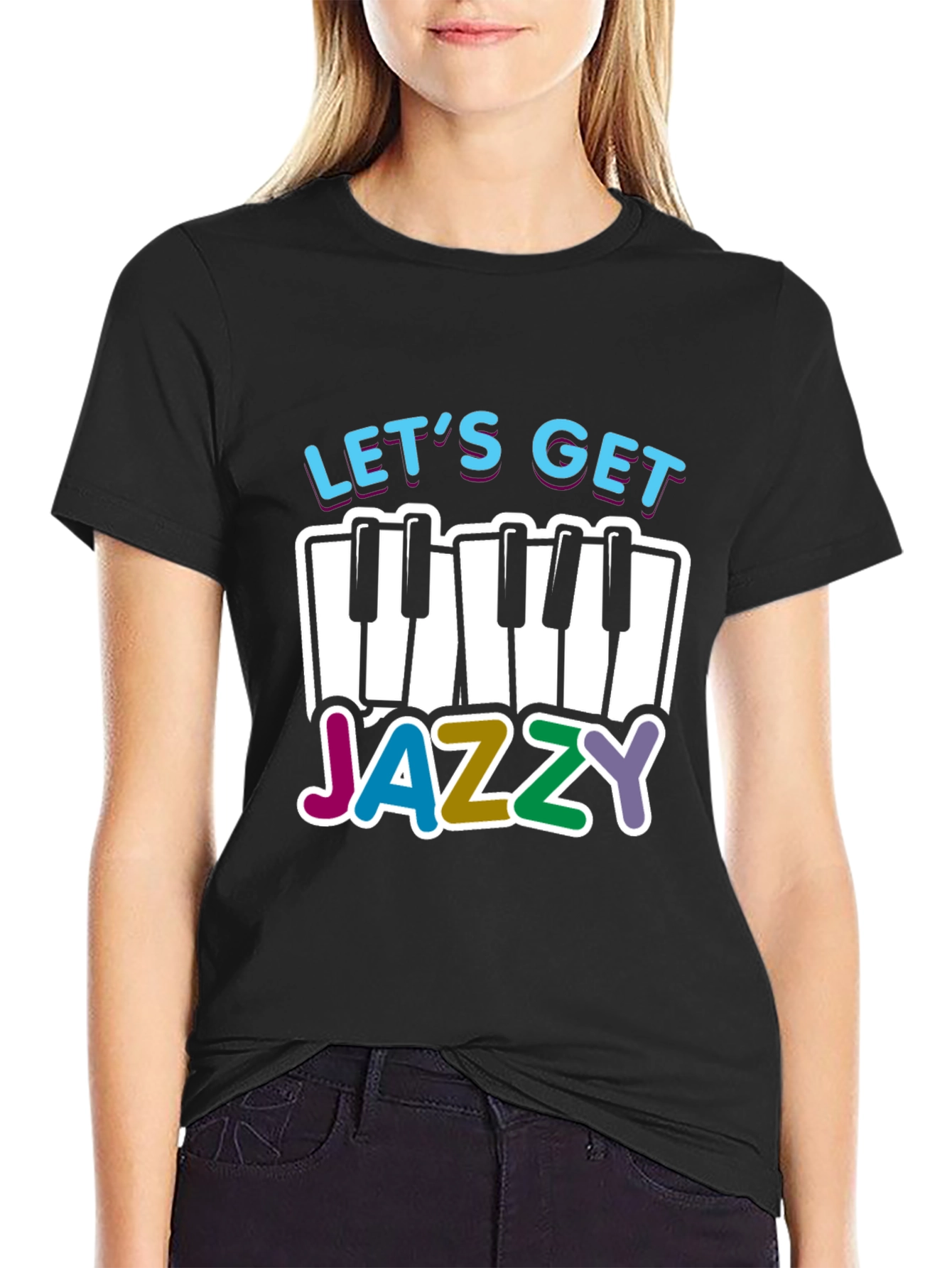 Lets Get Jazzy Graphic Tee