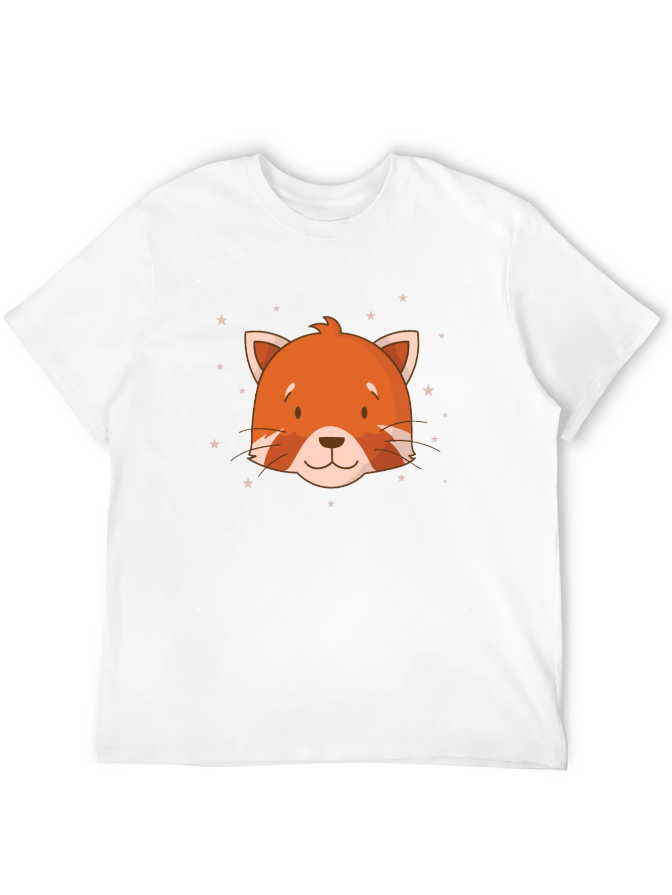 Cute Red Panda Head Graphic T-Shirt
