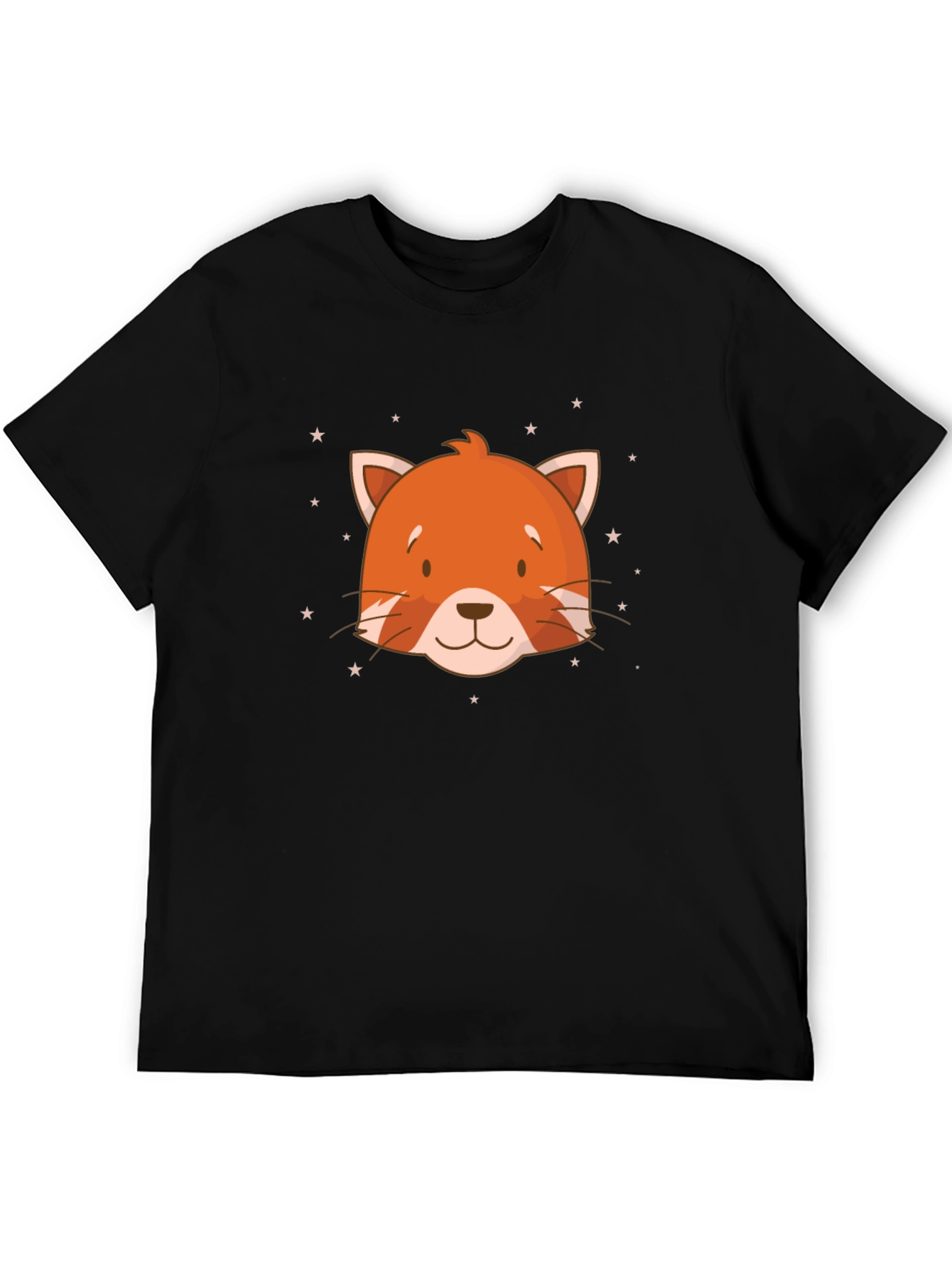 Cute Red Panda Head Graphic T-Shirt