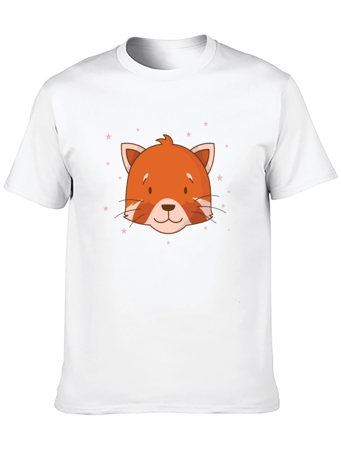 Cute Red Panda Head Graphic T-Shirt