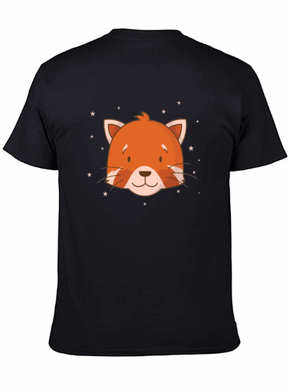 Cute Red Panda Head Graphic T-Shirt