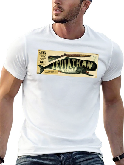 Leviathan Safaris Whale Graphic Black T-Shirt