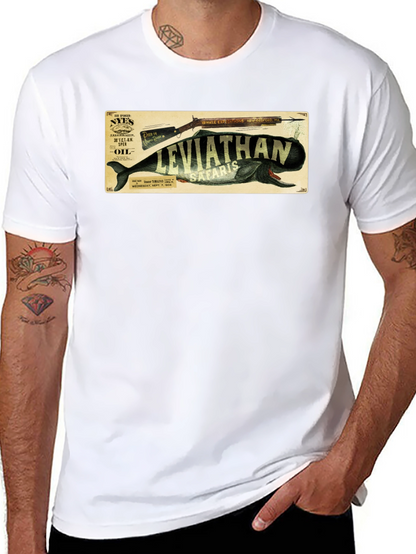 Leviathan Safaris Whale Graphic Black T-Shirt
