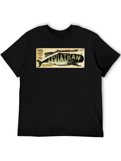 Leviathan Safaris Whale Graphic Black T-Shirt