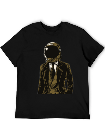 Astronaut Suit Graphic T-Shirt - Unique Design