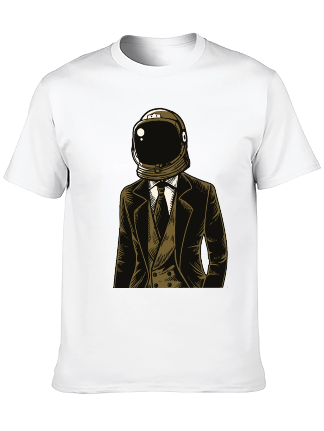 Astronaut Suit Graphic T-Shirt - Unique Design