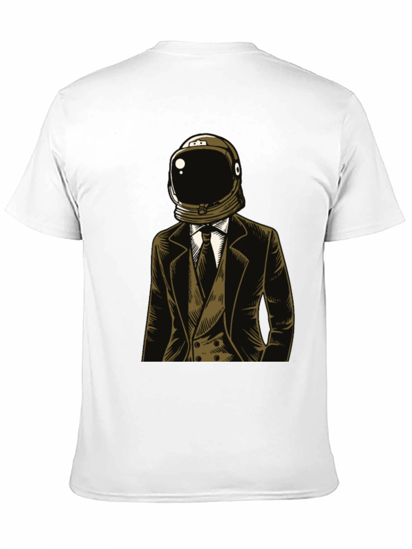 Astronaut Suit Graphic T-Shirt - Unique Design