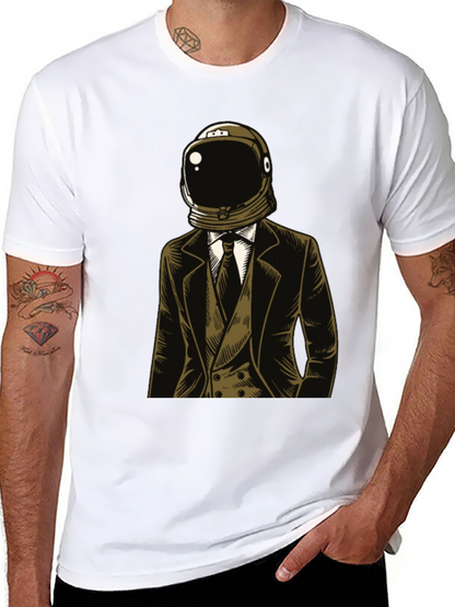 Astronaut Suit Graphic T-Shirt - Unique Design