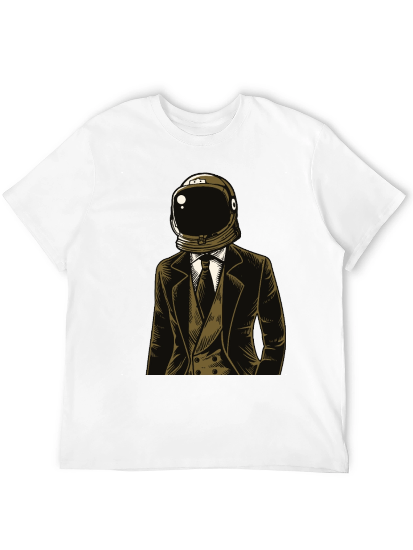 Astronaut Suit Graphic T-Shirt - Unique Design