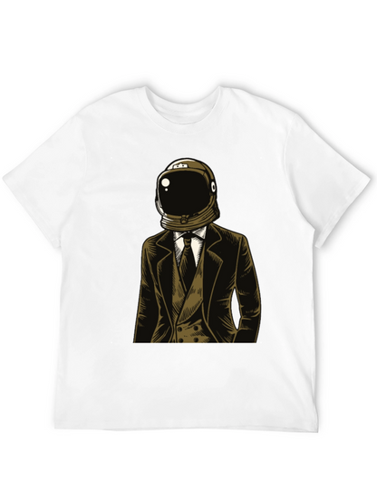 Astronaut Suit Graphic T-Shirt - Unique Design
