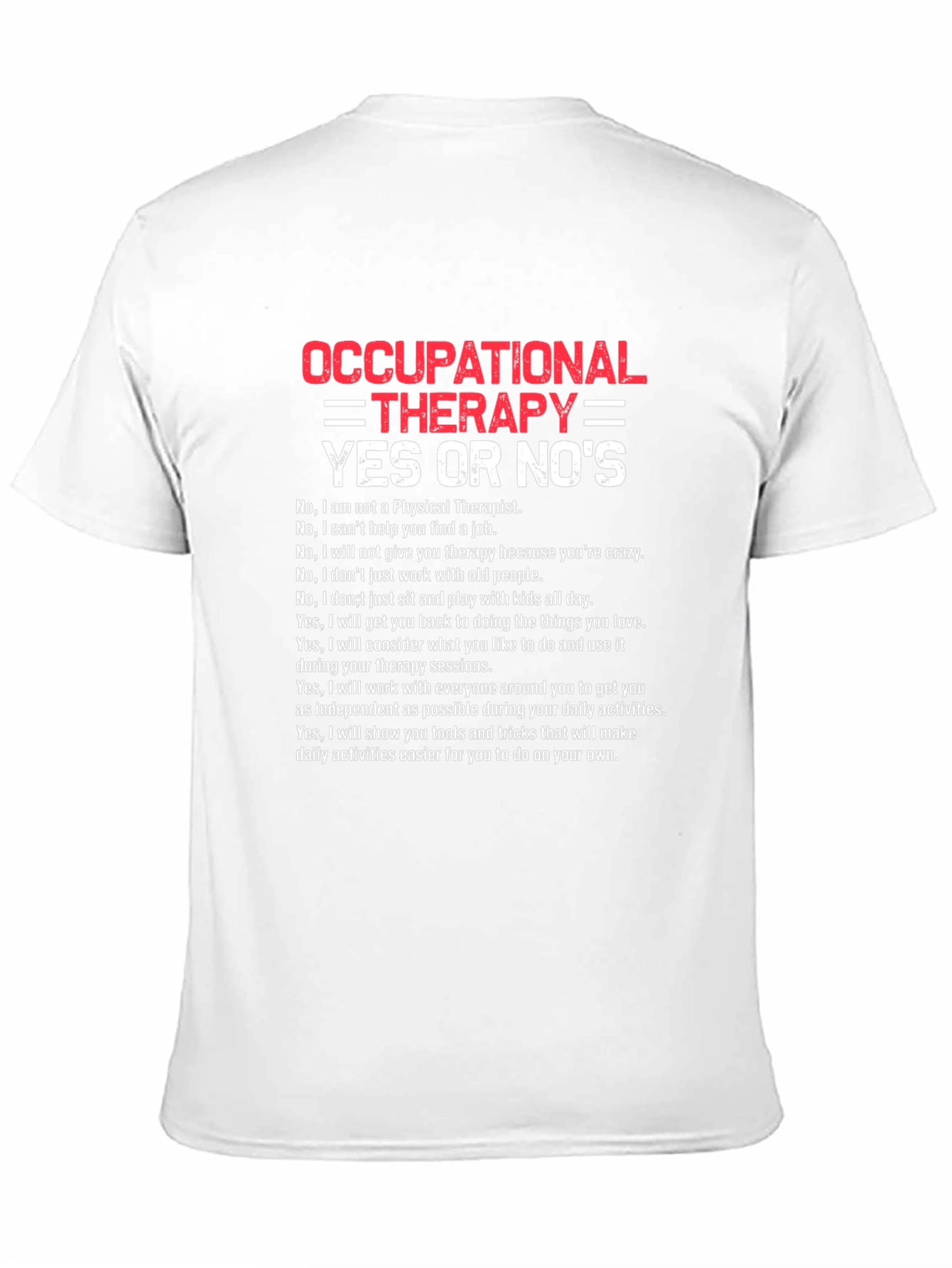 Occupational Therapy Funny T-Shirt