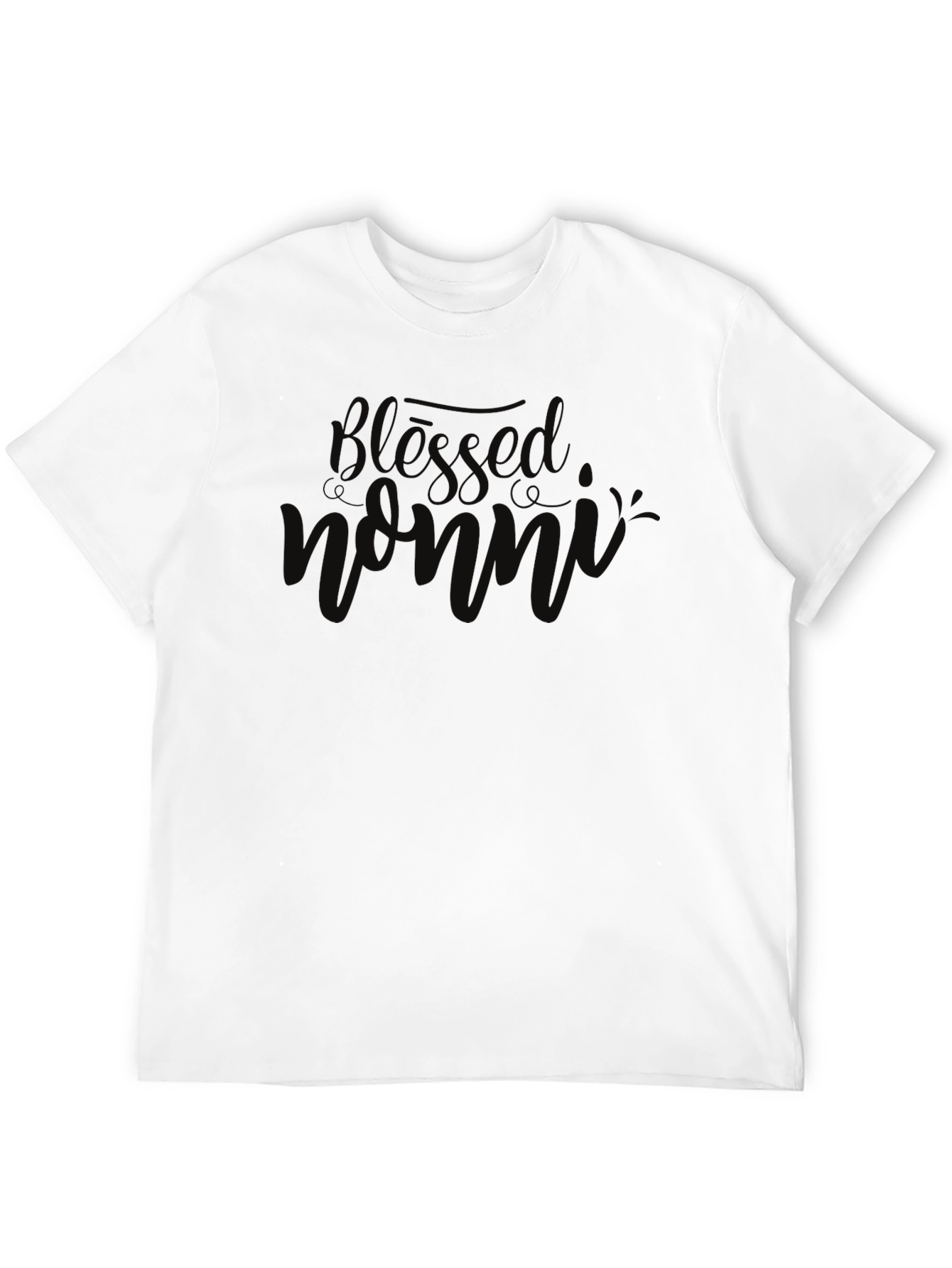Blessed Nonni Black T-Shirt
