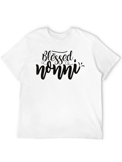 Blessed Nonni Black T-Shirt