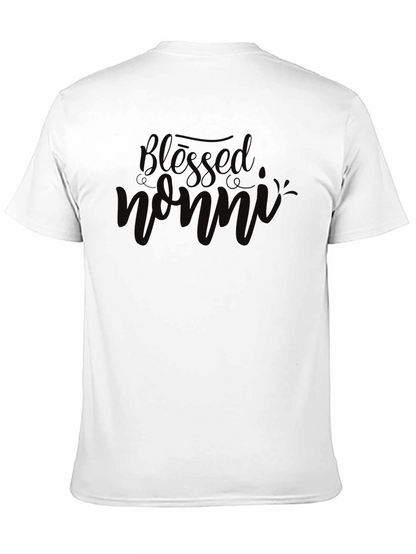Blessed Nonni Black T-Shirt