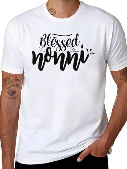 Blessed Nonni Black T-Shirt