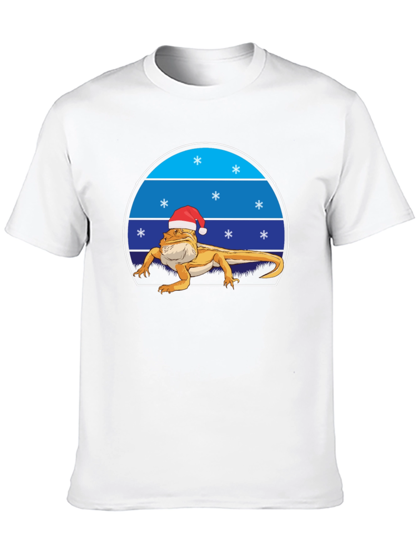 Festive Bearded Dragon Christmas T-Shirt