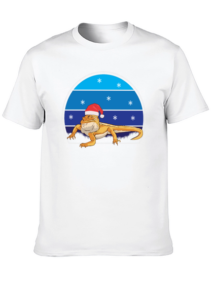 Festive Bearded Dragon Christmas T-Shirt
