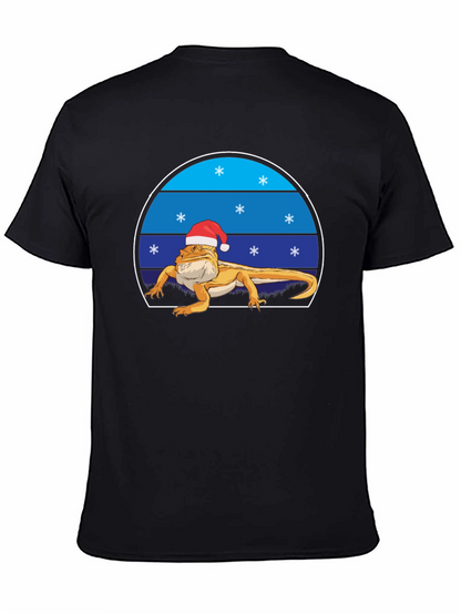Festive Bearded Dragon Christmas T-Shirt