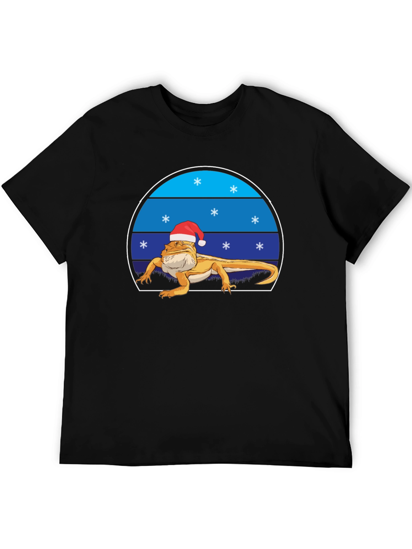 Festive Bearded Dragon Christmas T-Shirt