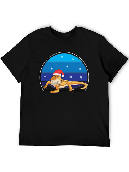 Festive Bearded Dragon Christmas T-Shirt