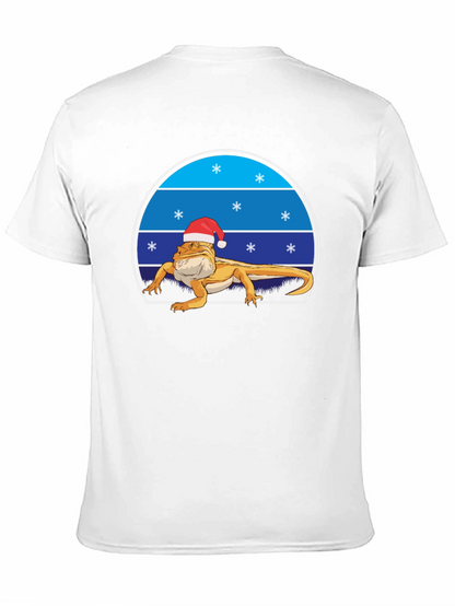 Festive Bearded Dragon Christmas T-Shirt