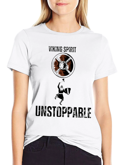 Viking Spirit Unstoppable Graphic T-Shirt