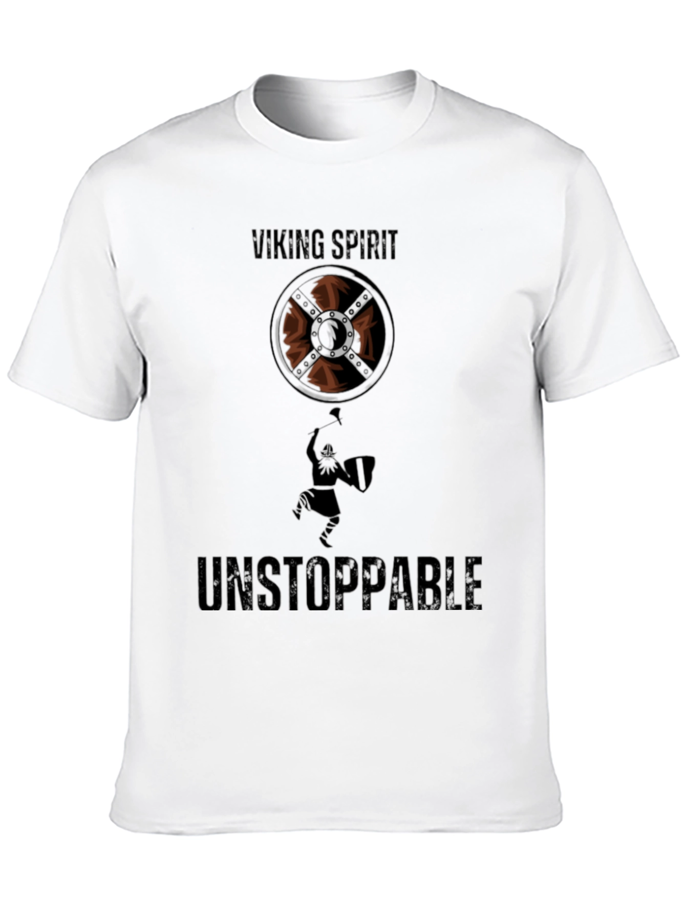 Viking Spirit Unstoppable Graphic T-Shirt