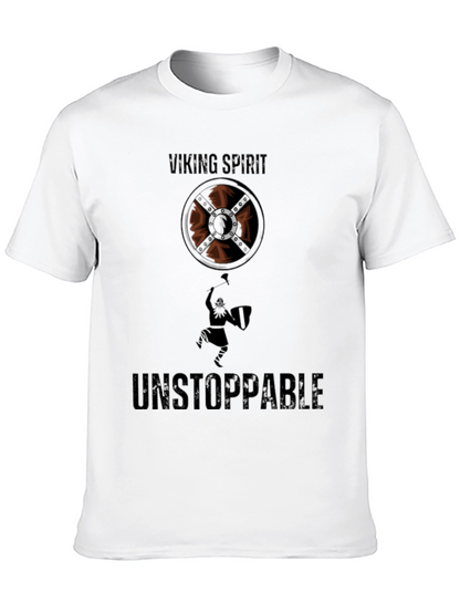 Viking Spirit Unstoppable Graphic T-Shirt