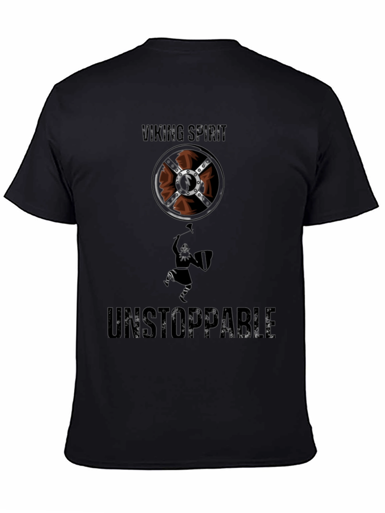 Viking Spirit Unstoppable Graphic T-Shirt