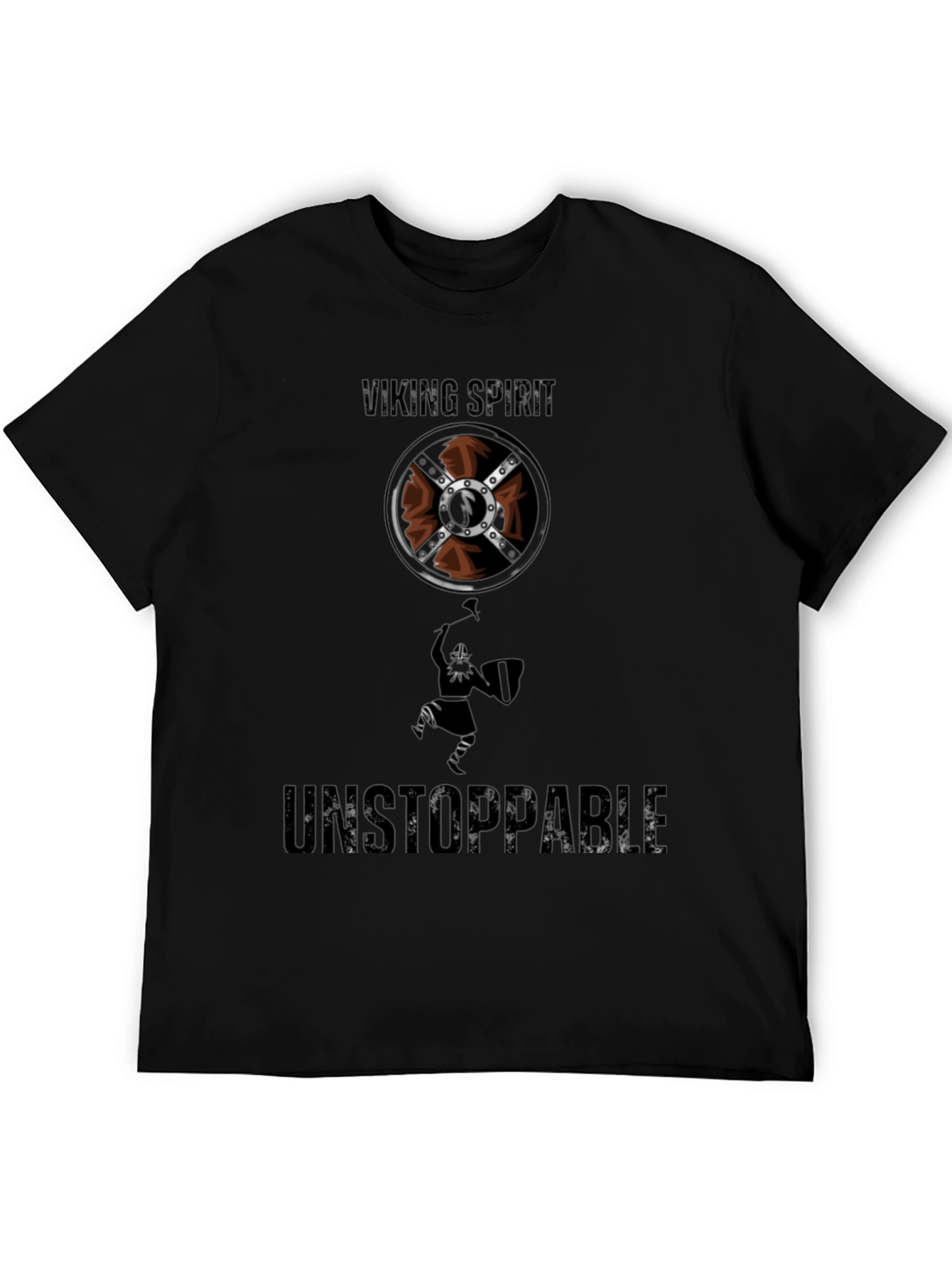 Viking Spirit Unstoppable Graphic T-Shirt