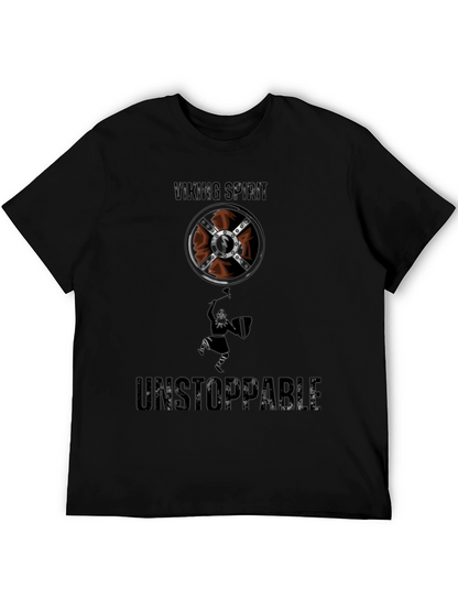 Viking Spirit Unstoppable Graphic T-Shirt