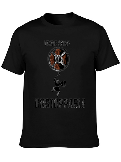 Viking Spirit Unstoppable Graphic T-Shirt